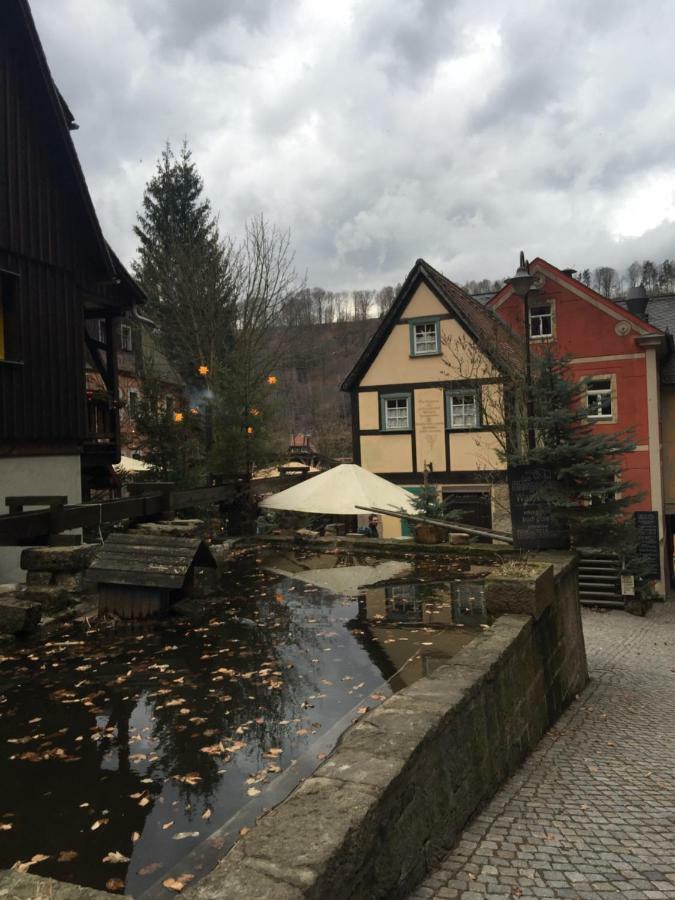 Hotel Haus Bergfriede Bad Schandau Exterior foto